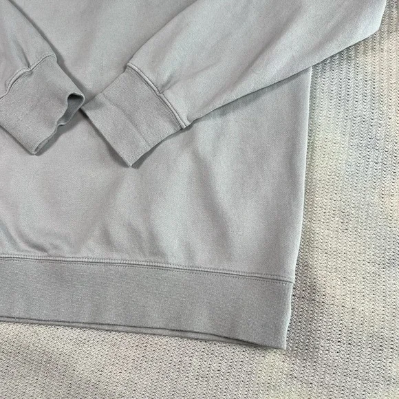 Nike Crewneck Sweatshirt Youth‎ Large Gray Embroidered Logo Big Swoosh Retro Gym - Picture 5 of 14